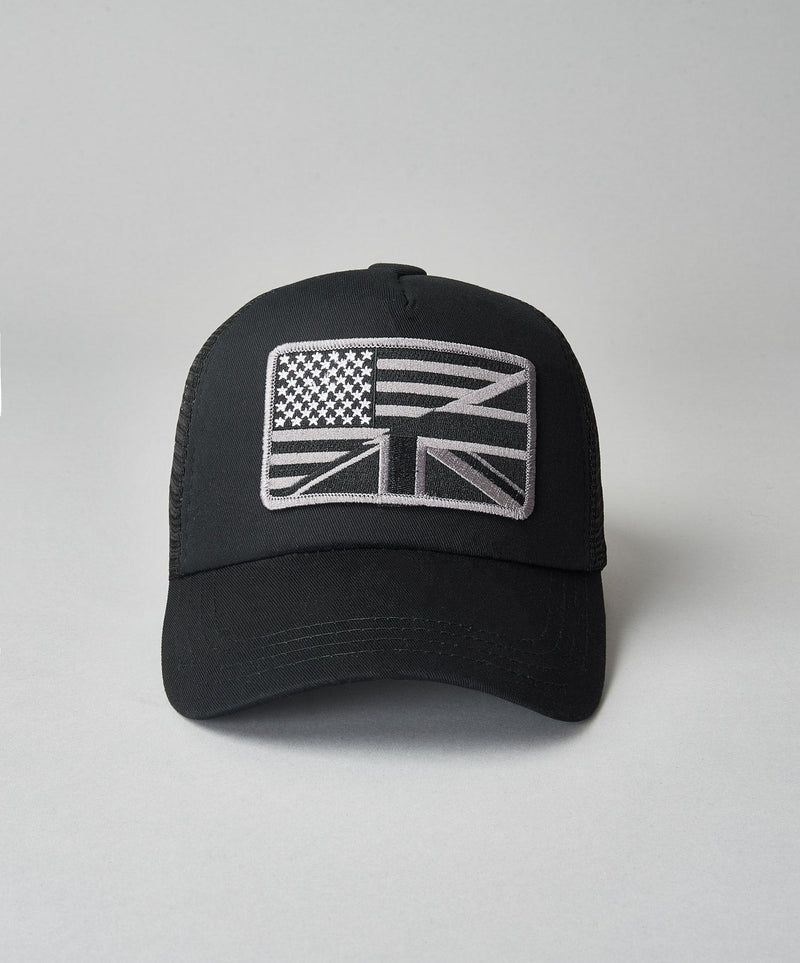 Reorg United Kingdom Of America Trucker- Black/ White