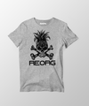 REORG Stealth Pineapple Skull T-Shirt- Black