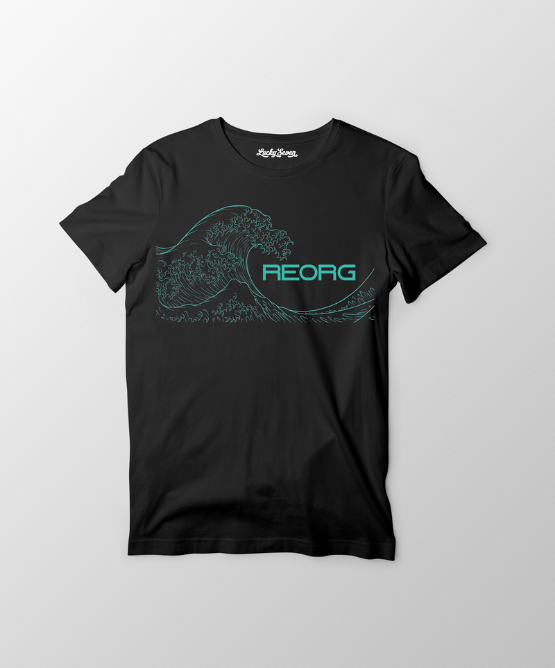 REORG Ocean T-Shirt- Black