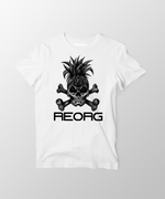REORG Stealth Pineapple Skull T-Shirt- Black